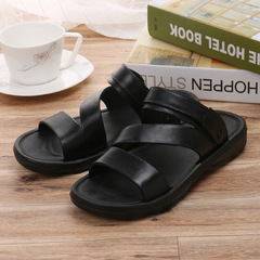 Pull back sandals men's summer casual new beach outdoor non-slip trendy Korean version personalized versatile slippers