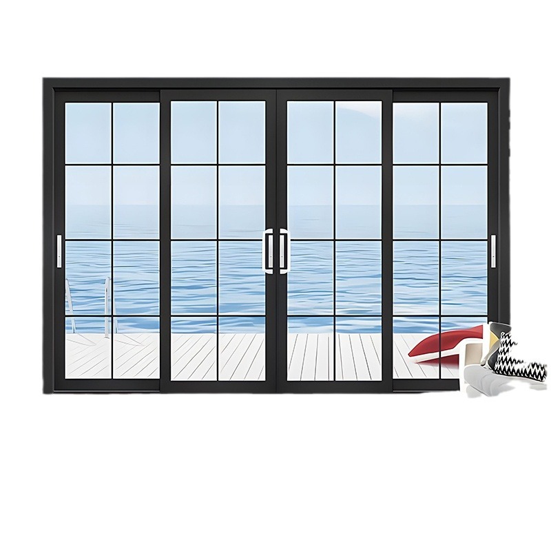 American Standard Nfrc Certified Outdoor Aluminum Sliding Glass Patio Door