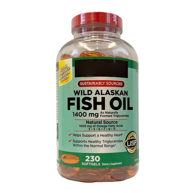 现货 外贸热销品 深海鱼油软胶囊 Fish Oil 批发支持OE M 230粒