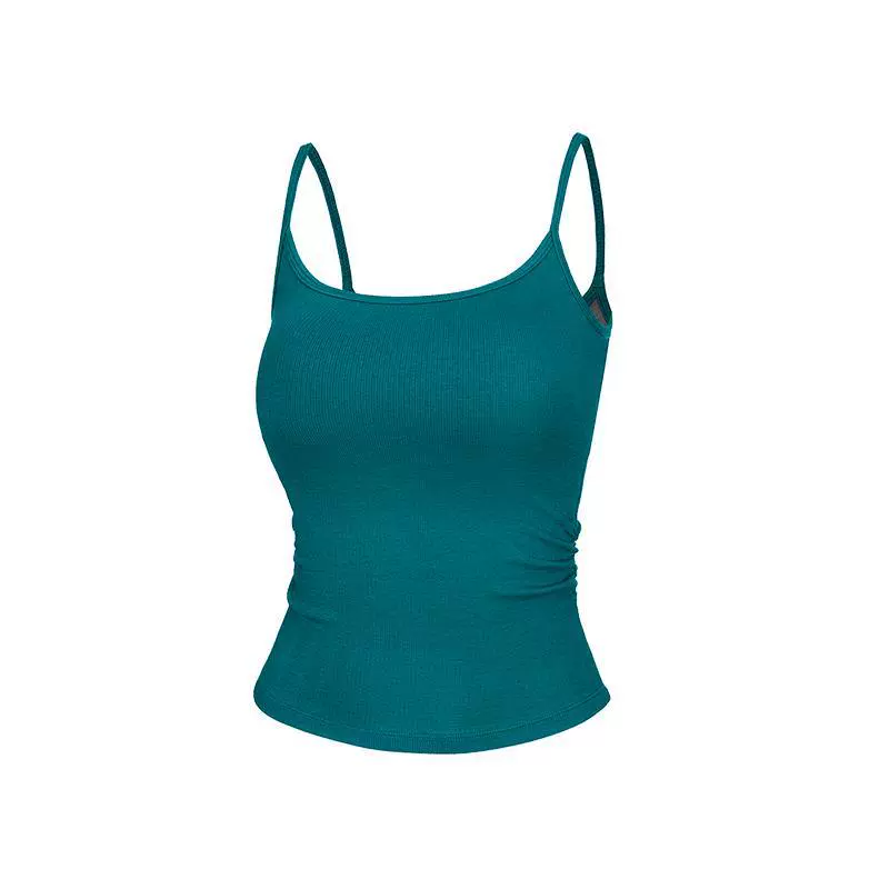 Top with cups, breathable elastic T-shirt, lifting effect