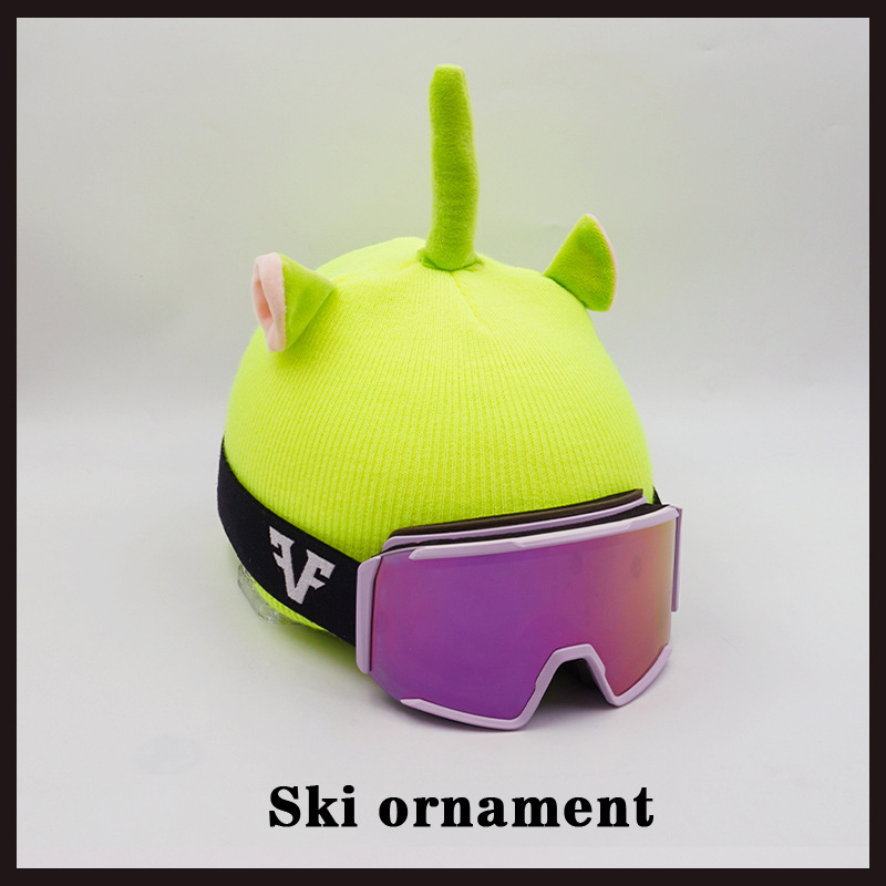 Creative Helmet Decoration Teletubbies Doll Accessories Ski Helmet Cover