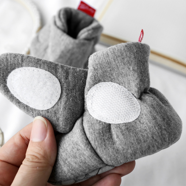 0-1 Year Old Baby Shoes, Spring and Autumn Season Soft-Soled Walking Shoes for Boys and Girls, 6-9 Months Indoor Shoes, Non-Slip