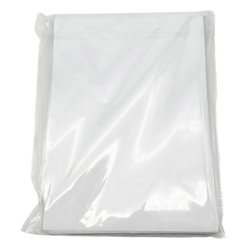 Estabilizador de bordado no tejido soluble en agua adhesivo de comercio electrónico transfronterizo sin olor, bordado a mano por computadora tamaño A4