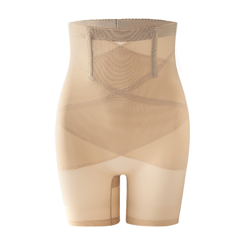 Pantalón Moldeador de Malla de Cintura Alta de Nylon Transpirable Control de Abdomen image 8