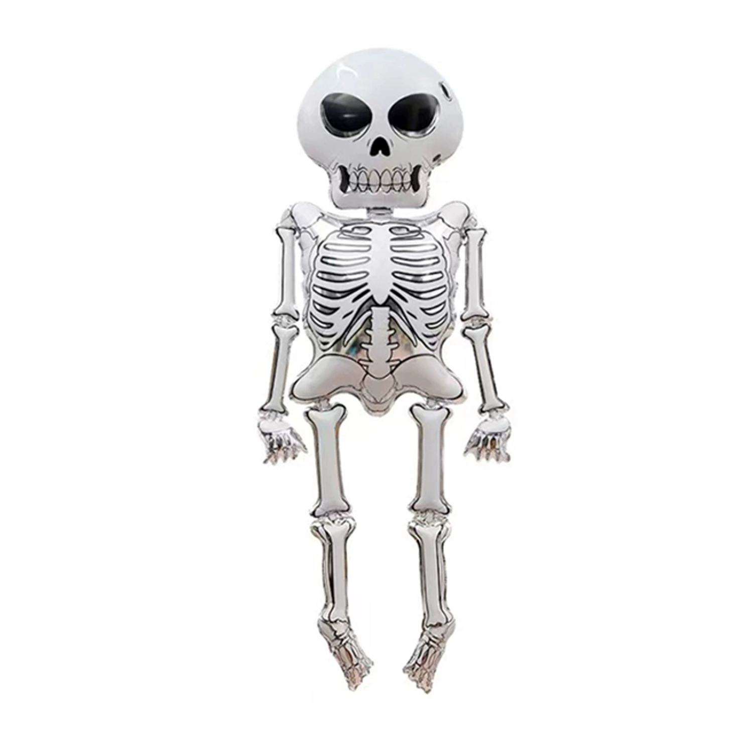 Новый кросс-борт Halloween тыква призрак тыква летучая мышь череп мумия большой стоящий алюминиевый фольга шарик