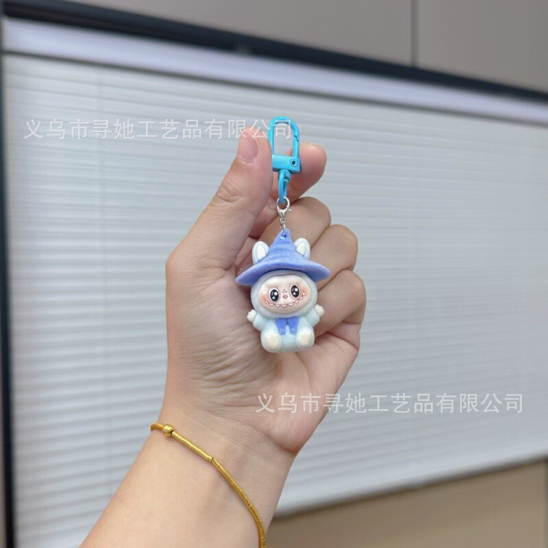 门扣拉布布挂饰钥匙扣摆件书包包包挂件学生少女卡通礼品|undefined
