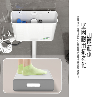 Ll Toilet Flush Tank for Home Bathroom Squat Toilet Pit Toilet Water-Saving High-Flush Toilet Tank Full Set