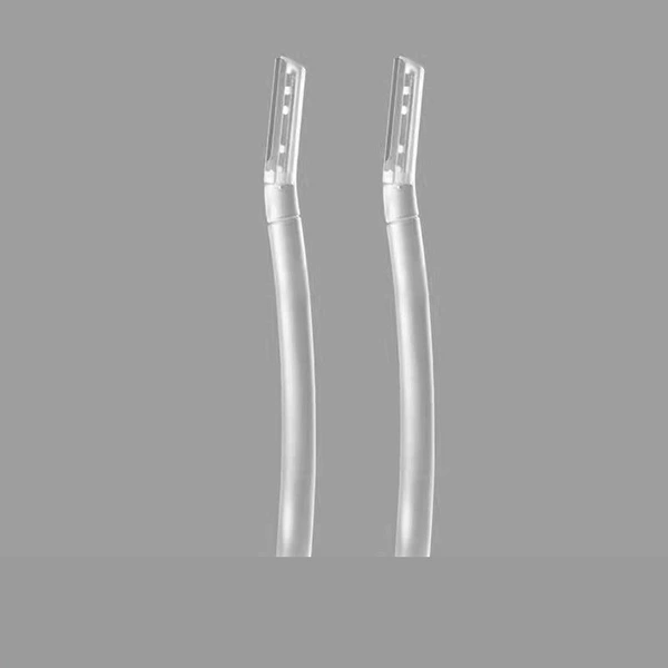 Transparent long razor