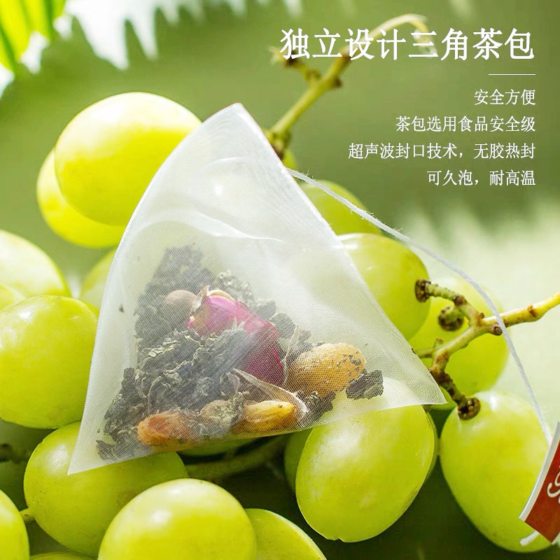 Grape Oolong Fruit Tea Triangular Tea Bags Cold Brew Peach Oolong Blend 45g Sample Pack specifications