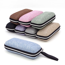 EVA拉链款眼镜盒牛津布抗压版太阳镜墨镜时尚简约便捷轻便收纳盒