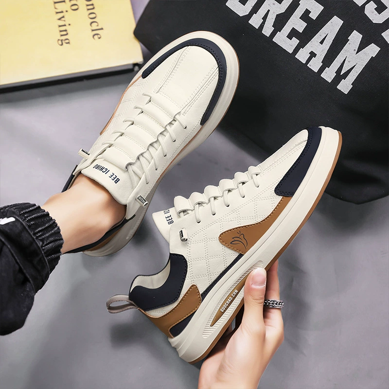 Footwear, universal sneakers, fashionable trend case, shoes for leather shoes, new collection