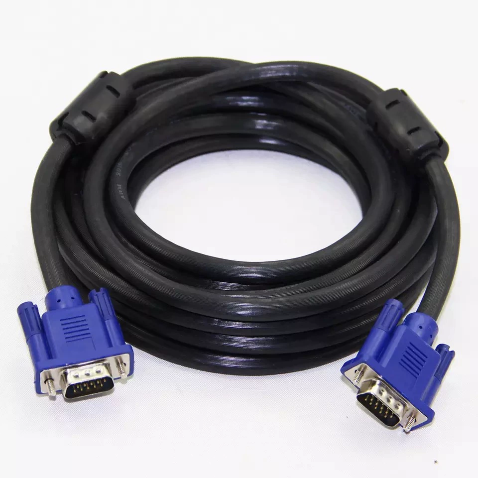 Основной медный A (медная медная сталь дисплей стандарт 3+6VGA линия 15-пин VGA соединительная линия общая/публичная 15 метров