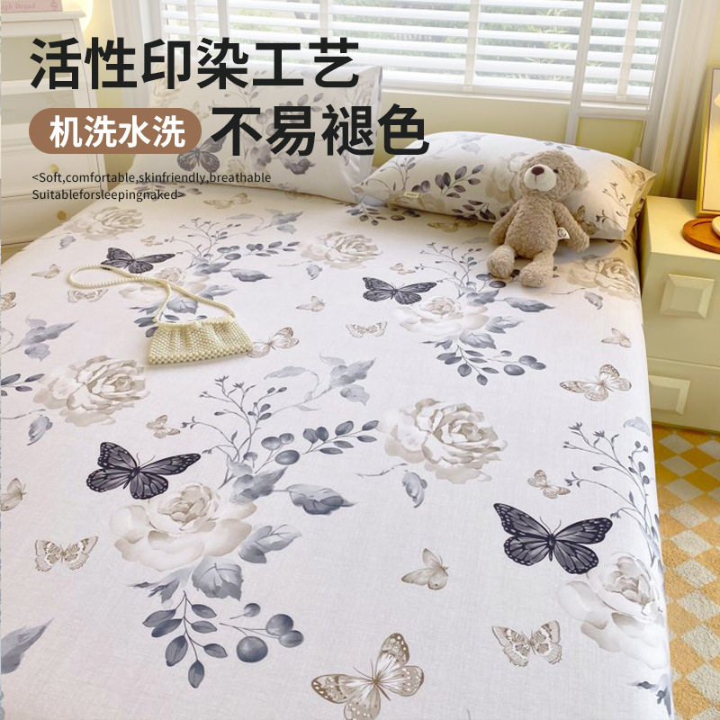 Nuevas sábanas de tela gruesa vieja de algodón de primavera y verano