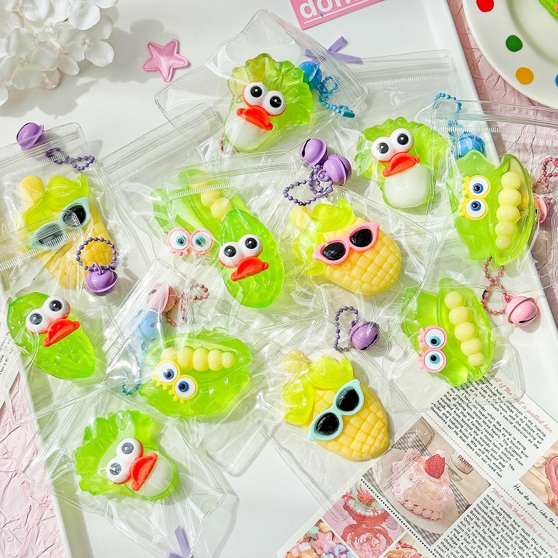 Ocean Pellizcar colgante Pellizcar juguete de descompresión Pellizcar juguete Pellizcar 24 cajas de color Pellizcar artefacto de descompresión