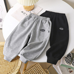 秋季兒童休閒褲男童女童束口褲棉質韓版運動褲