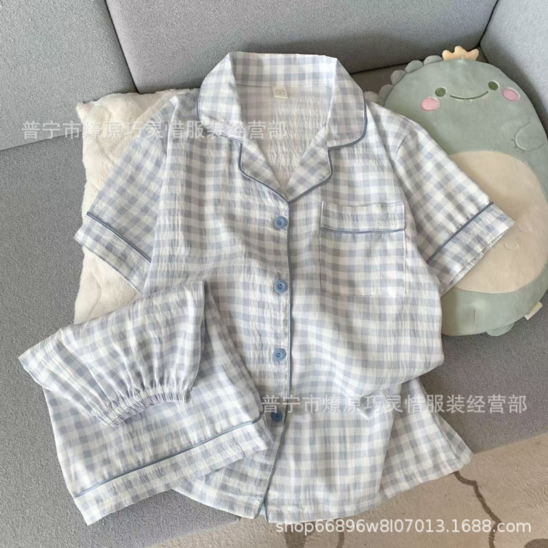 Zd-2341-29#Blue plaid