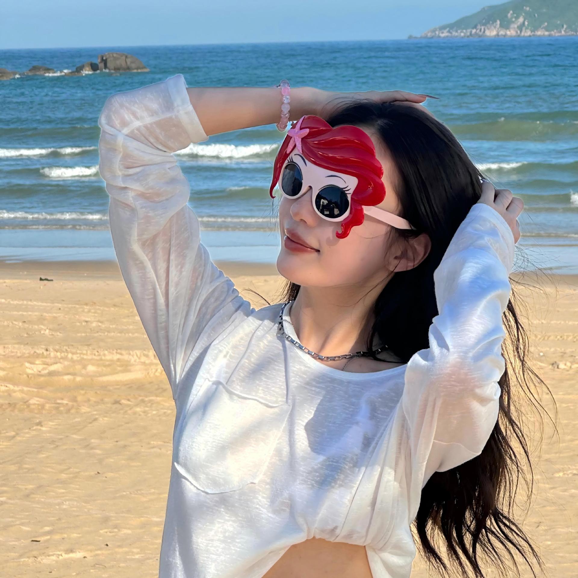 Gafas de Fiesta con Temática Hawaiana, ABS, Divertido, Decorativo, para Fiestas en la Playa y Festivales de Música