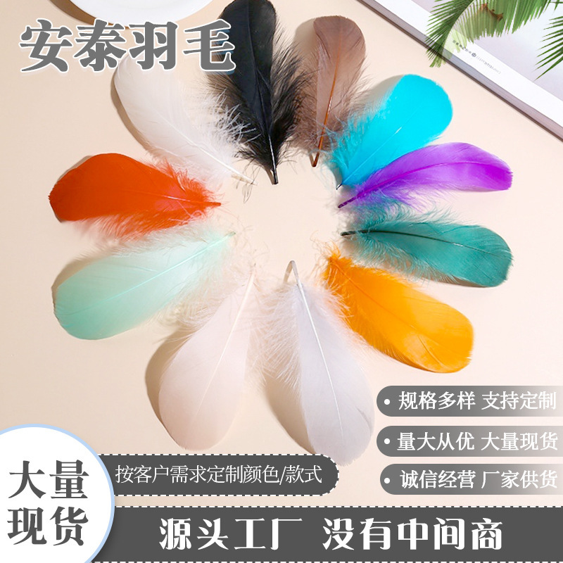 DIY Feather Macarons, Goose Feathers, Colorful Floating Balls, Gift Boxes, Feather Velvet Filling, Dream Catcher Decoration