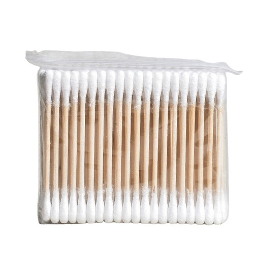 Double-ended kapok swab sanitary swab cotton swab baby sanitary swab cotton ball makeup remover makeup cotton swab stick