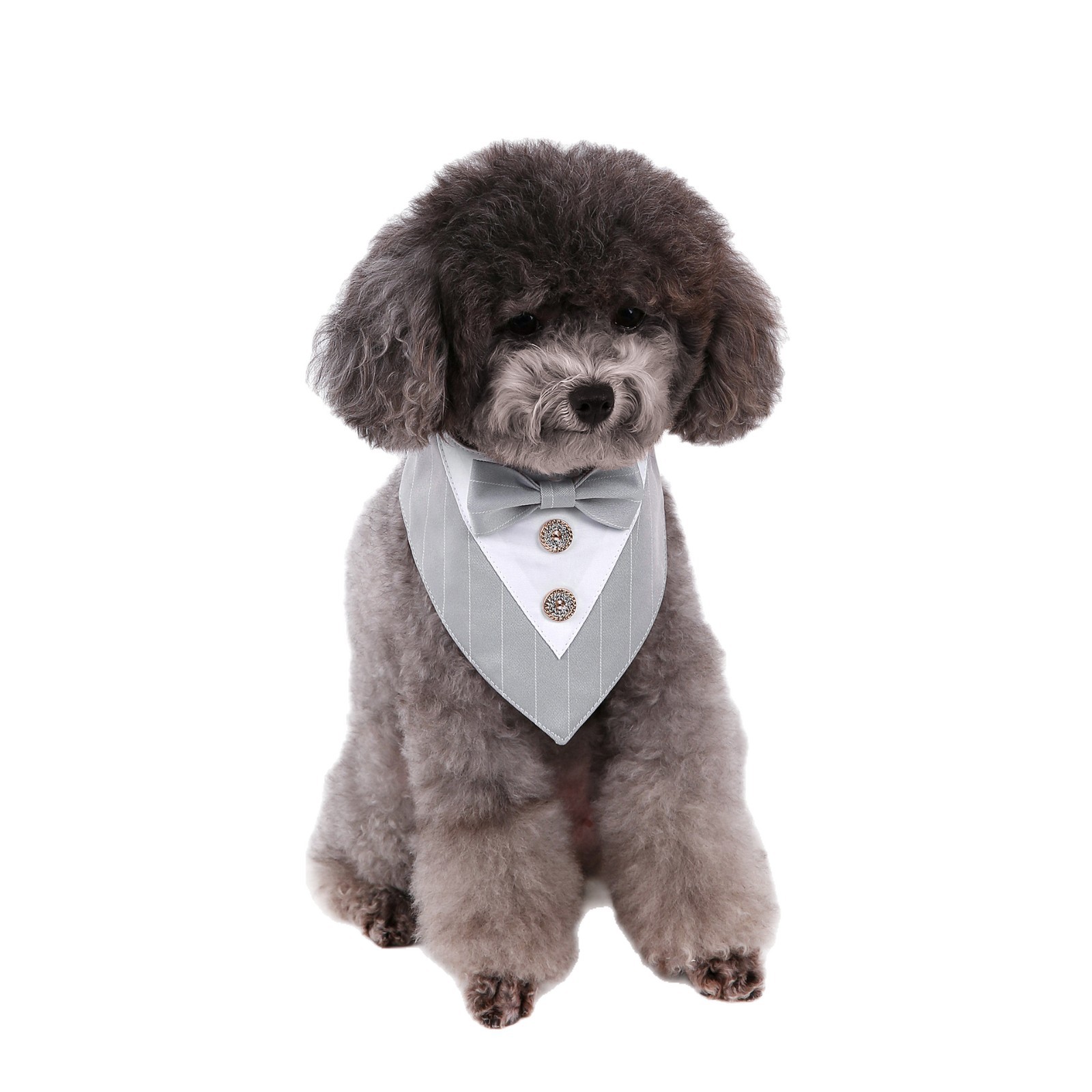 Navidad Año Nuevo Spot transfronterizo boda británica trajes toallas para mascotas bufandas perros velcro toallas para mascotas triángulos