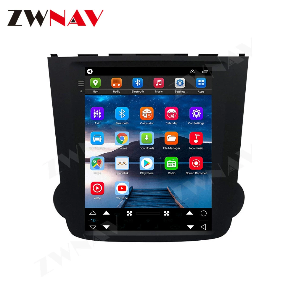 Подходит для Android 11 Honda CRV 2006-2012 Центральная панель навигации встроенный 4G Carplay полный сетевой доступ