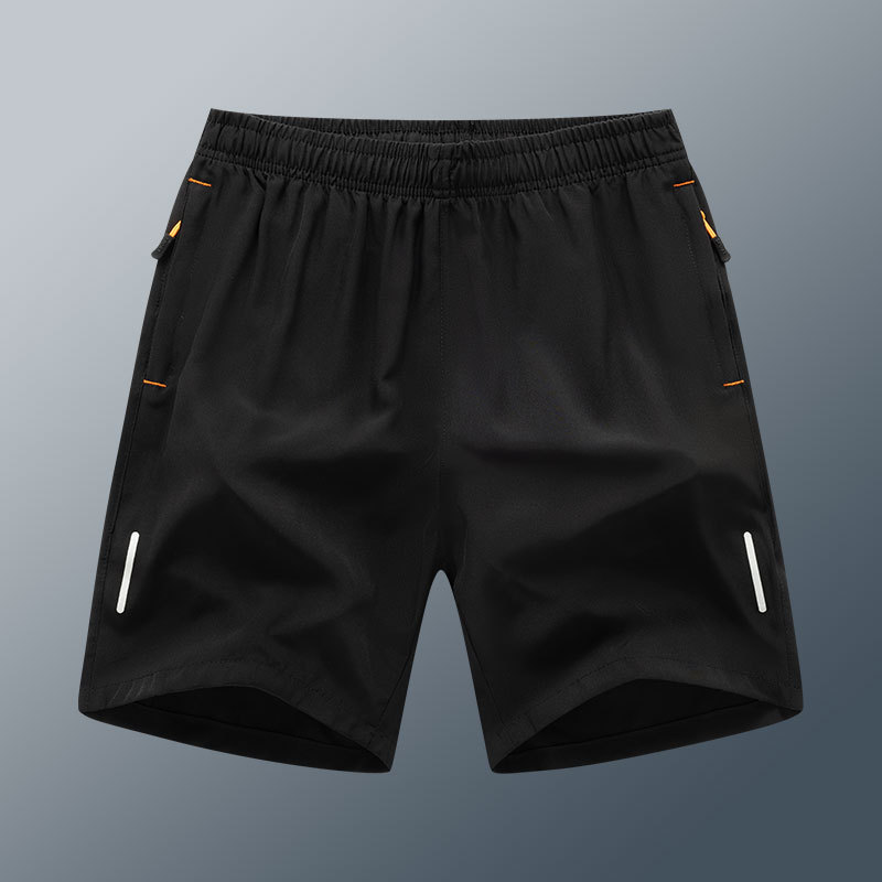 Cross-border Ice Silk Men's plus size Shorts Summer Thin Running Sports Loose Shorts Casual Pajama Pants Beach Pants