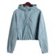 Factory direct batch Lightweight Joker solid color outdoor sports short jacket windproof breathable lulu same