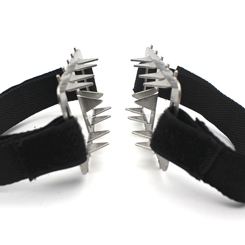 Crampons outdoor mountaineering ten teeth 26 teeth snow anti-slip shoe cover snow claw mountaineering anti-slip equipment shoe cover ice grip