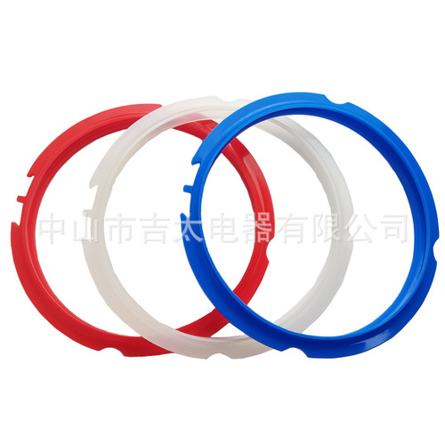 Cross-border Amazon electric pressure cooker sealing ring 3qt pressure cooker food grade silicone ring export rubber gasket