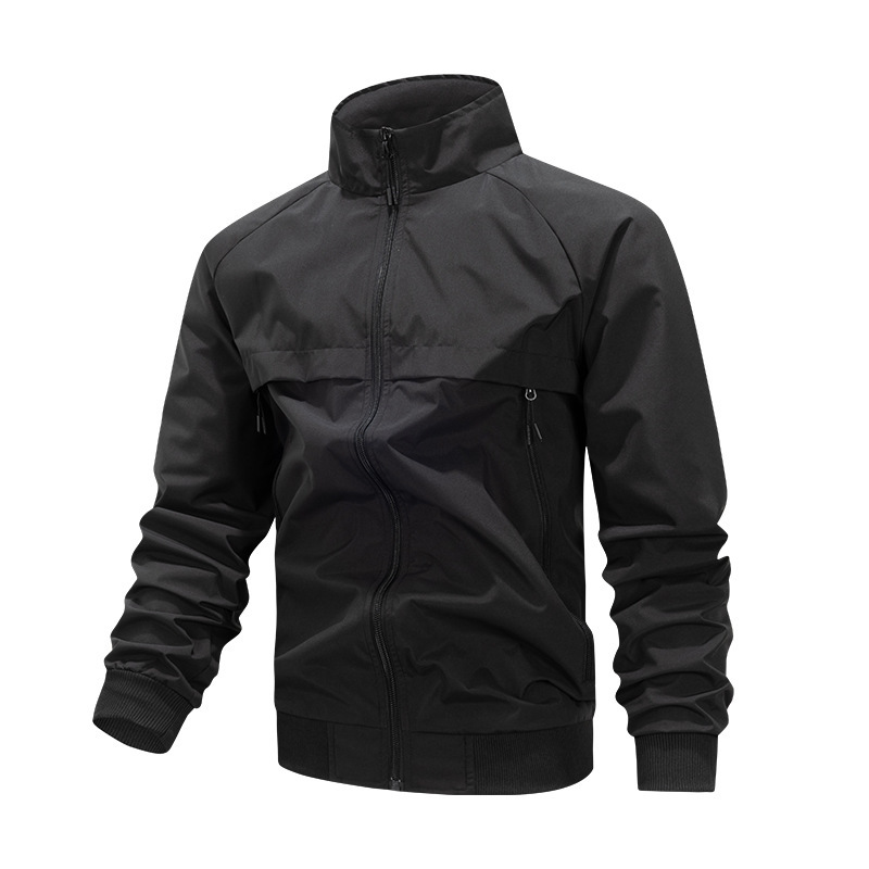 Men's Jacket Workwear Flight Suit Zipper Top Cross-Border Sports and Leisure Soft Shell Windproof Outdoor Lightweight Men's Jacket Men's Jacket Workwear Flight Suit Zipper Top Cross-Border Sports and Leisure Soft Shell Windproof Outdoor Lightweight Men's Jacket