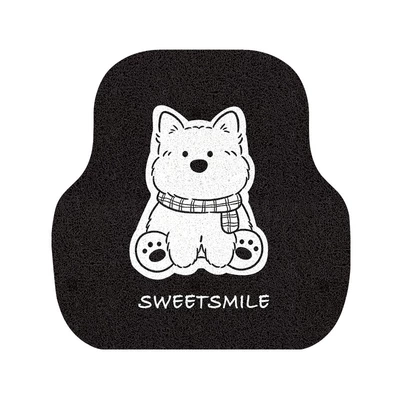 Cartoon Car Wire Loop Universal Floor Universal Foot Pad - gaoxidi-scarf-puppy-rear-foot-pads