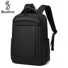 メンズビジネスバックパックオックスフォード布素材バックパック多機能大容量学生スクールバッグラップトップバッグ