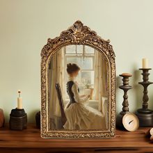欧式复古画框树脂相框金色客厅装饰画家居摆件法式挂画照片墙组合
