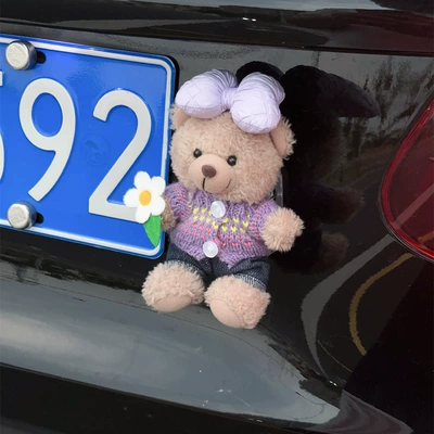 Car ornaments: Style Personality Bear Car - upgrade-the-exterior-decoration-of-stance-24-foreign-style-bear