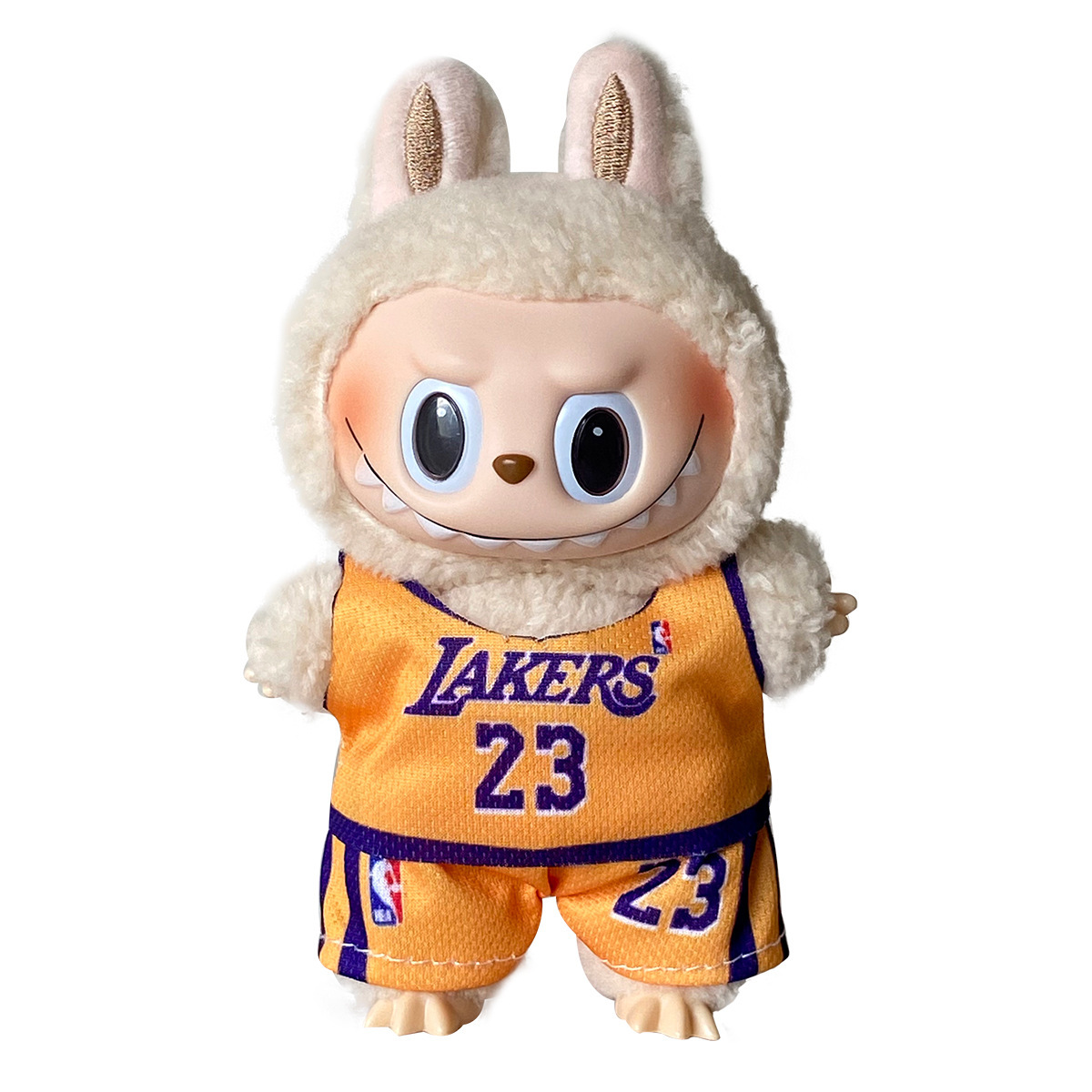 World Cup Labubu Doll Clothes for the First and Third Generations, Plush Vinyl Dolls with Interchangeable Jerseys and Outfits