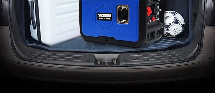 Silent generator 220V household variable frequency gasoline small generator portable new energy vehicle charging generator