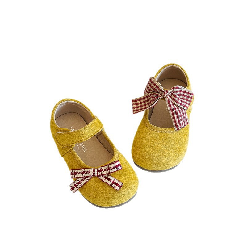 Zapatos de niñas 2026 primavera y otoño nuevos niños arco princesa zapatos de bebé hueco zapatos de cuero versátiles image 6