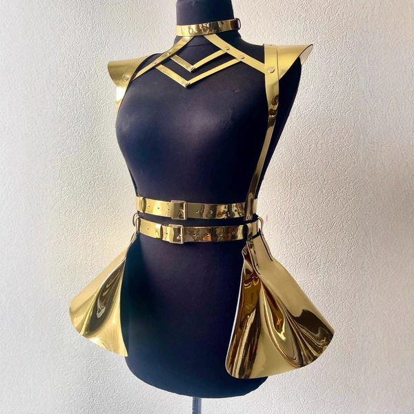 Golden skirt