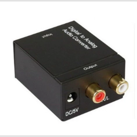 Sameons Digital Fiber Transfer Simulation Audio LR Converter SPDIF Digital Audio Decoding/Fiber Conversion 3.5
