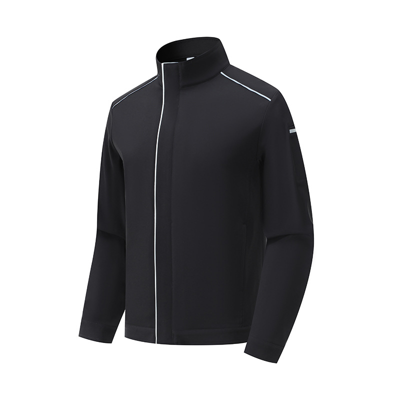 Seguridad 3M reflectante ropa corporativa de fábrica de ropa de abrigo suave anti-sucio y anti-desgaste ropa de trabajo otoño y invierno más terciopelo personalizado