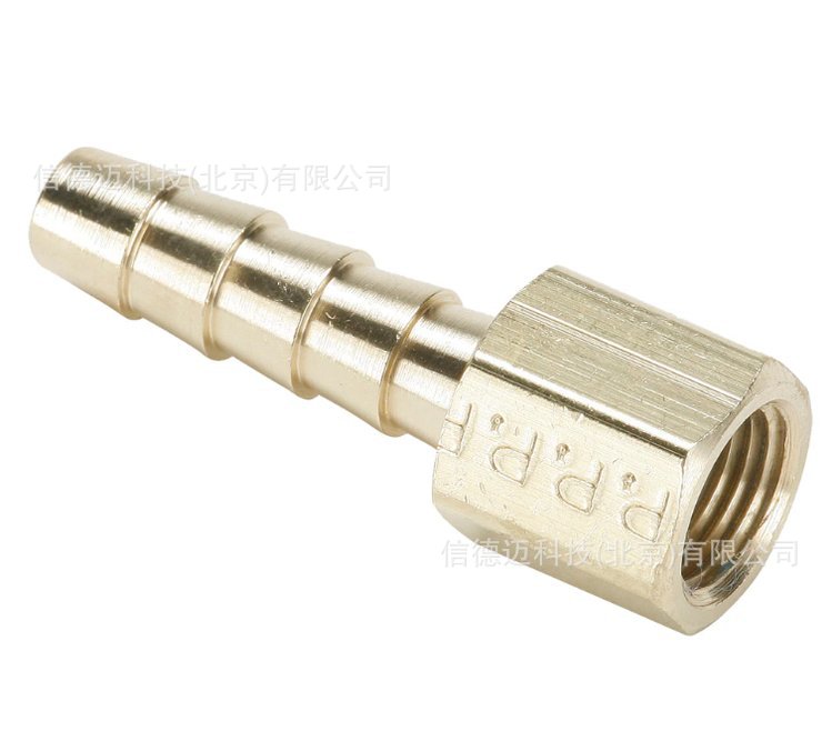 PARKER黄铜软管倒钩接头 126HBL-8-6