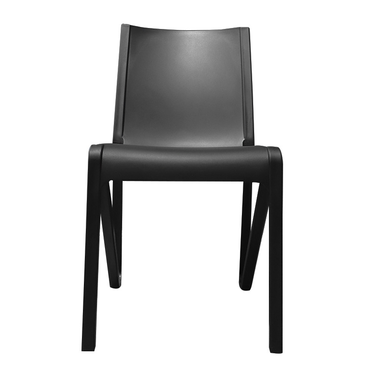 Sillas de comedor de diseño minimalistas modernas sillas de comedor creativas de respaldo sillas de plástico image 6