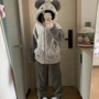 连帽加厚新款秋冬家居服