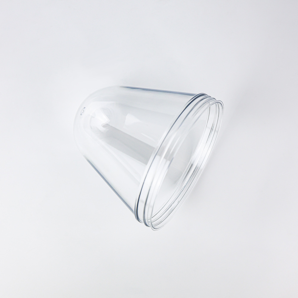 Botella en blanco de boca ancha de 97 mm de grado alimenticio PET nuevo material de materia prima una variedad de especificaciones peso color opcional