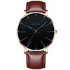 Fashionable men's watch for leisure, belt, Aliexpress, simple and elegant design