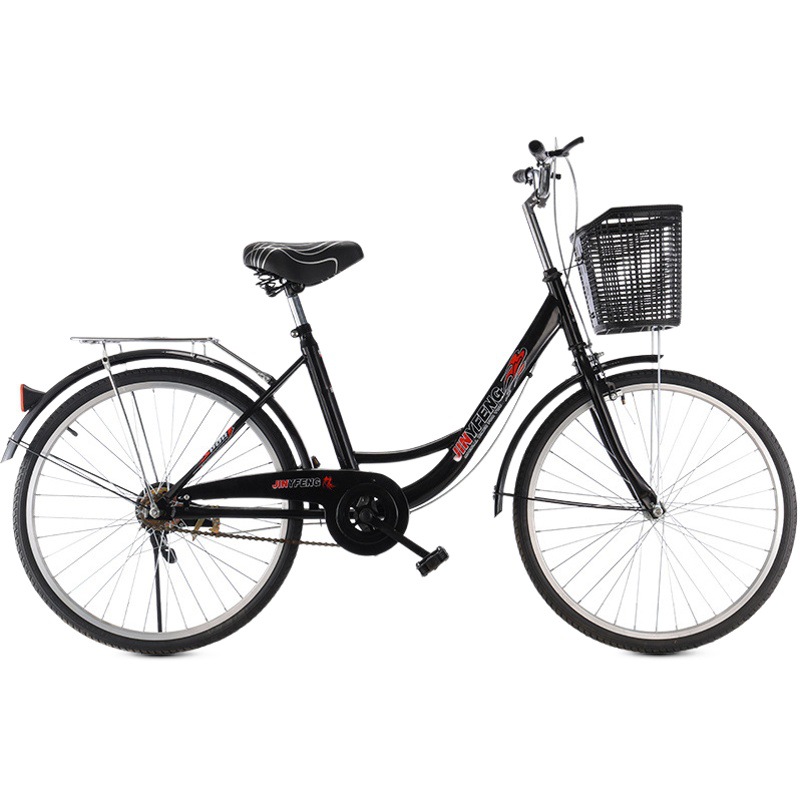 Bicicleta femenina 24/26 pulgadas scooter ligero masculino ordinario adulto estudiante ciudad dama viajero