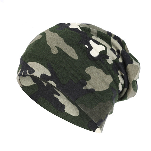 New Arrival Beanie Hat on Amazon: Elastic Print Men's Headscarf for Outdoor Cycling, Mini Cap with Bicycle Liner, Helmet-Ready Headwear