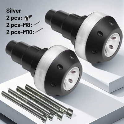 Accessories, Elektromobil üçün bamper qoruyucu yastıqlar - silver-pair