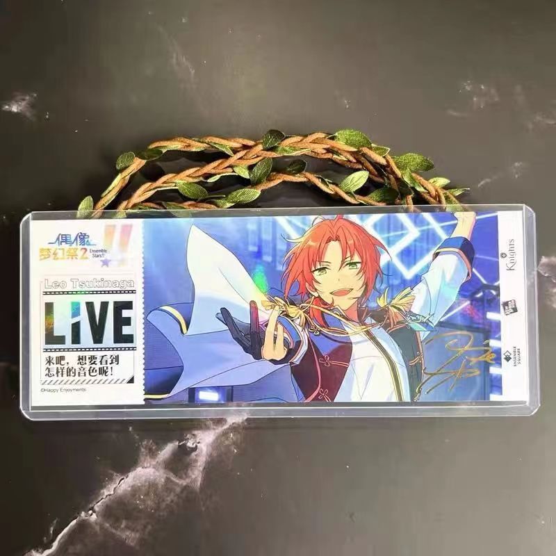 Concert ticket hard card case drbes laser ticket Polaroid millet storage case hard rubber case transparent protective case