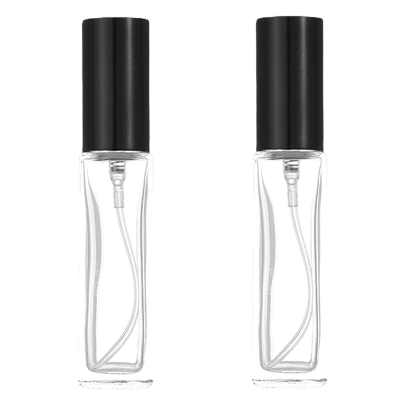 Botella de perfume de alto aspecto botella de perfume portátil de viaje botella de spray de niebla fina de muestra de pequeña capacidad 30ml Cuadrado